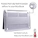 HDE Clear MacBook Pro 13 Case 2020 2019 2018 2017 2016 Release A2289 A2251 A2159 A1989 A1706 A1708, Plastic Hard Shell Cover Compatible Newest MacBook Pro 13 Inch with/Without Touch Bar