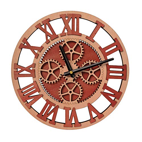 Giftgarden Orologio da Parete Ingranaggio Design