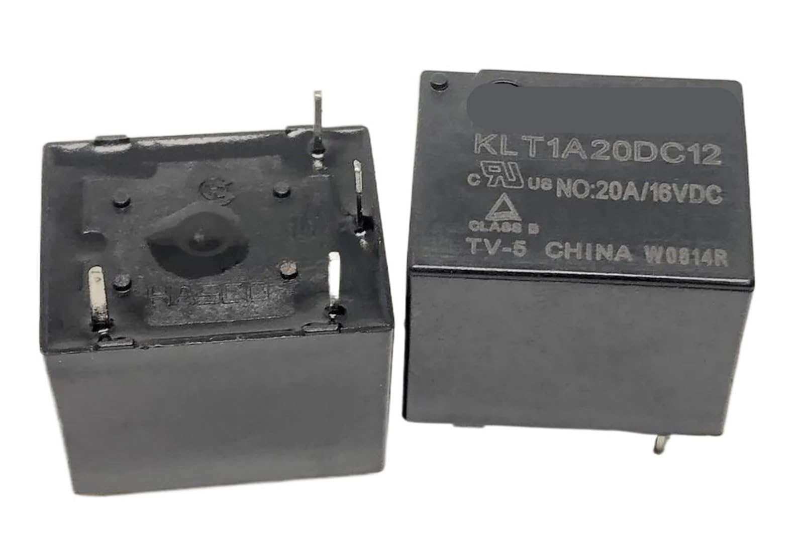 Ltrajuynh One Color 1Pcs Klt1a20dc12-180 ; Klt1a20dc12 (T73-1A-12V-20A) Relay 4 Pins(Klt1a20dc12)