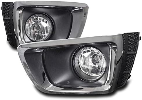 2014-2016 Subaru Forester XT Bumper Driving Fog Lights Chrome