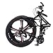 BSTSEL 27.5Inch Adult Folding Mountain Bike,Dual Suspension Mountain Bikes with 27.5 Inches 3-Spoke Wheel, Shimano 21 Speed Mens and Womens Foldable Mountain Bicycle (Black & Red) BSTSEL 27.5Inch Adult Folding Mountain Bike,Dual Suspension Mountain Bikes with 27.5 Inches 3-Spoke Wheel, Shimano 21 Speed Mens and Womens Foldable Mountain Bicycle (Black & Red)
