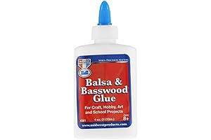 Midwest Glue Balsa & Basswood Wood Model Glue