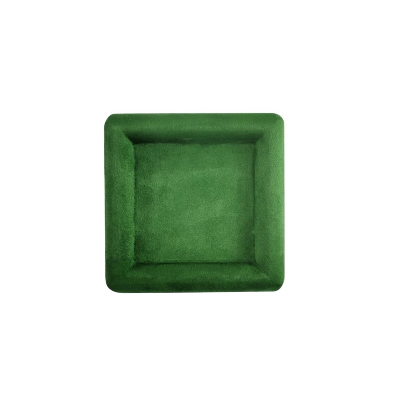 YGMNQAL Velvet Jewelry Tray Velvet Jewelry Display Tray, Flannelette Storage Box For Rings,Necklaces & Watches - For Jewelry Stores & Home Display