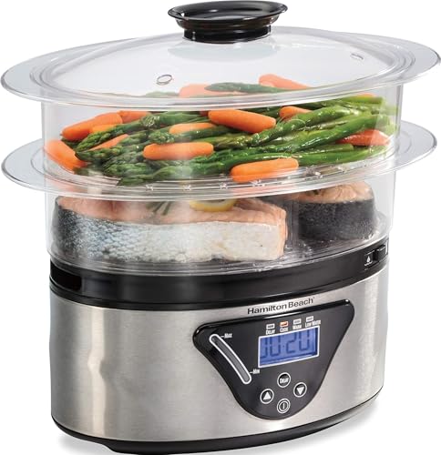 Hamilton Beach Digital Electric Food Steamer...