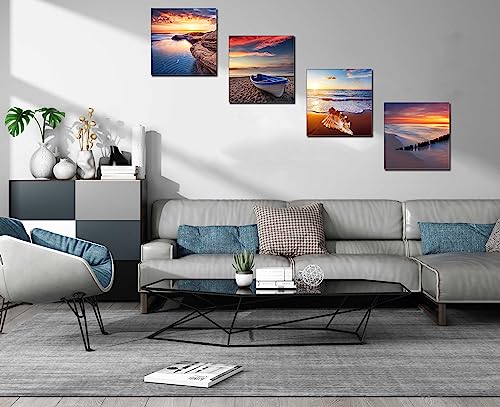 Beach Decor Canvas Wall Art - Image 3