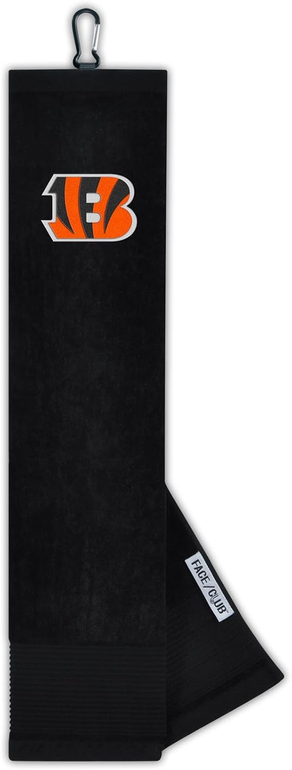 NFL Face/Club Tri-Fold Embroidered Towel