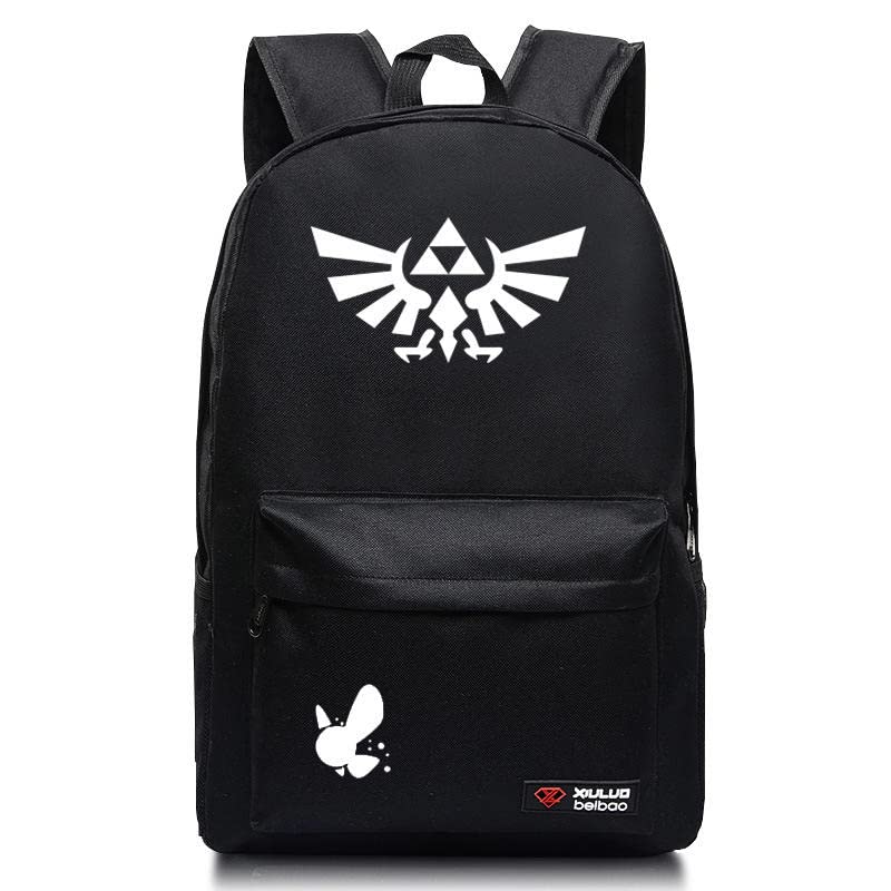 Mochila Zelda para Estudiantes De Escuela Secundaria Mochila De Viaje para Ordenador Portátil De...