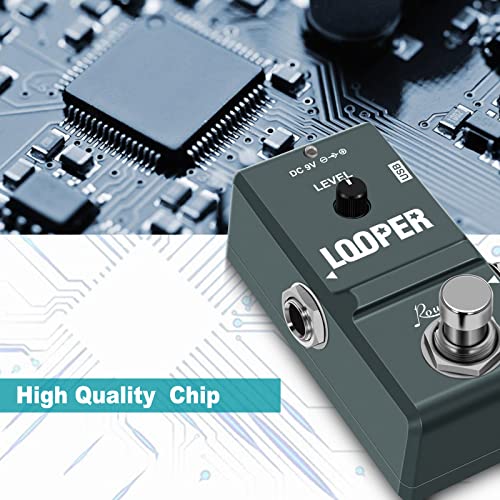 Rowin Tiny Looper Electric Guitar Effect Pedal 10 Minutes Of Looping Unlimited Overdubs #TOP2