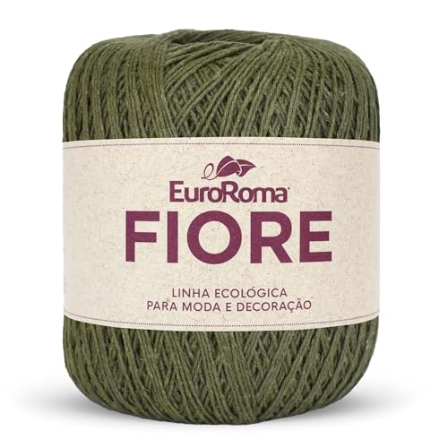 Barbante EuroRoma Nº 2 - Fiore - 500m - 150g - Verde Militar 805