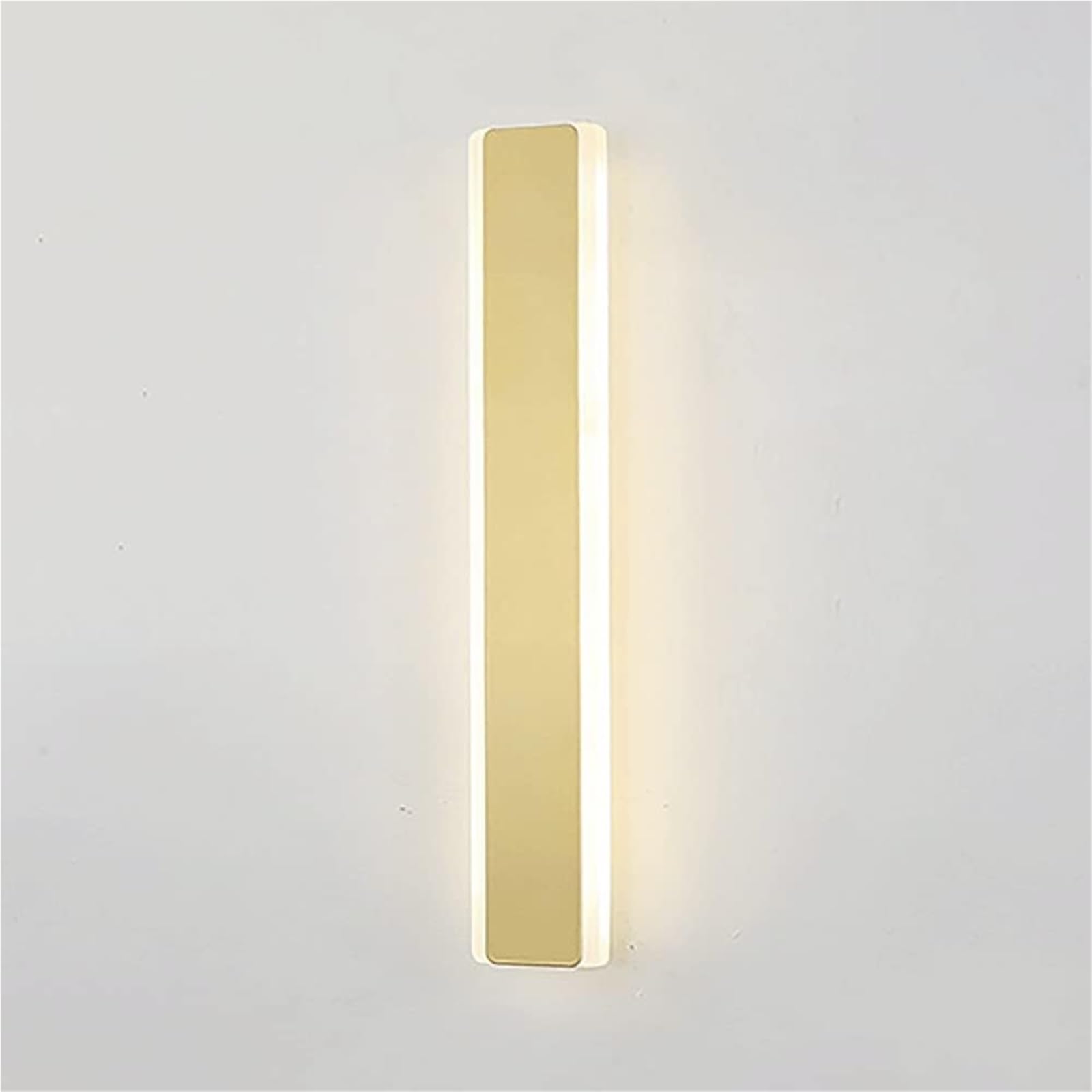 HCZKIUJY Wall Lamps & Sconces Dimmable LED Long Wall Light with Metal e and White Acrylic Lampshade, 360° Adjustable Minimalist Bedside Sconce Lighting Lamps(80CM)