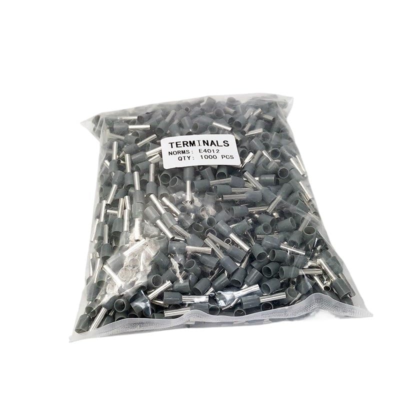 Borne à sertir isolante KLVN E4012 pour fiabiliser vos circuits de 4 mm2 gris