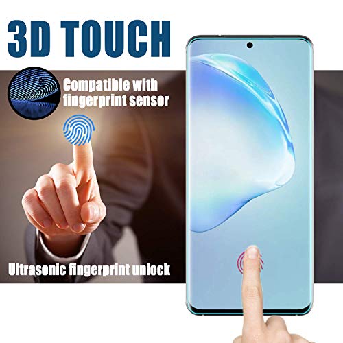 Image of OCTRIX Premium Tempered Glass Design for Mi 11 Ultra Advanced Border Less Full Edge to Edge 3D Curved UV Screen Protector and Easy Installation Kit (Pack of 1)- By Blackwik