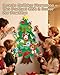 Felt Christmas Tree for Toddlers with Xmas Stockings Ornaments, 3ft Diy Montessori Christmas Tree Felt with Lights, New Year Door Wall Hanging Decorations - Kids Xmas Activities Gifts Toys Party Decor