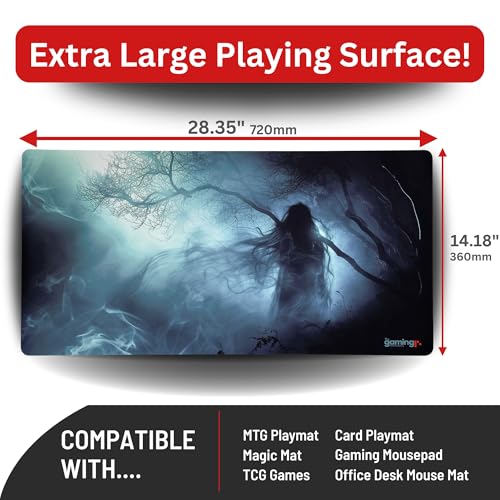 Tapis Magic The Gathering Water Ghost Grand Format 28x14 Pouces Antidérapant - 2