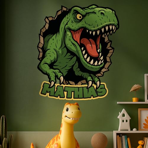 Vinilo Decorativo Dinosaurio Personalizado CRYPTONITE miniatura 1