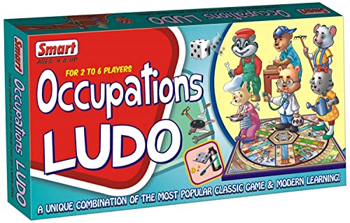Image of Smart - 1088 Occupations Ludo for Children and Kids, Multi