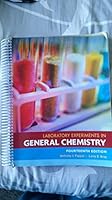 Laboratory Experiments in General Chemistry 1256770906 Book Cover