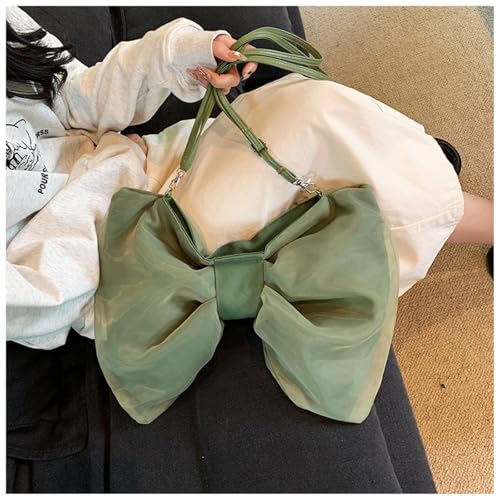 Kawaii Bow-shaped Crossbody Bag Bow Shoulder Bag for Women Cute Bowknot Purse Handbag Aesthetic Y2k Accessories2