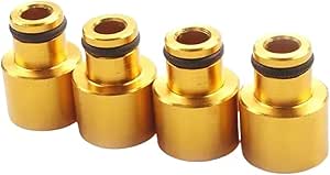 4pcs Racing Fuel Injector Top Hats Adapters Compatible For Honda Civic ...
