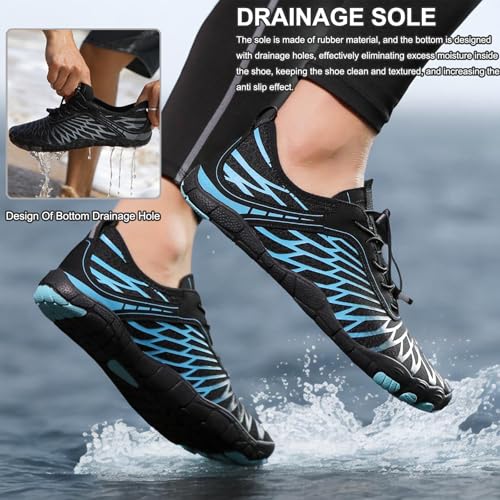 Image of Hike Barefoot Shoes Women Men Pro Water Footwear Wide Toe Box Non-Slip Unisex Athletic Outdoor Running Shoes