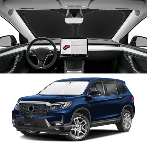 Image of Custom Fit Windshield Sun Shade for Honda Passport 2019-2025