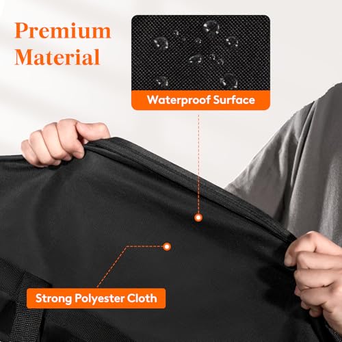 Lifewit 120L Large Storage Duffle Bags, 6 Pack 35L Clothes Storage Bags, Folable Storage and organization, Storage Bags with Zippers and Handles, for Travel, Camping, Sweaters, Coats, T-shirts4