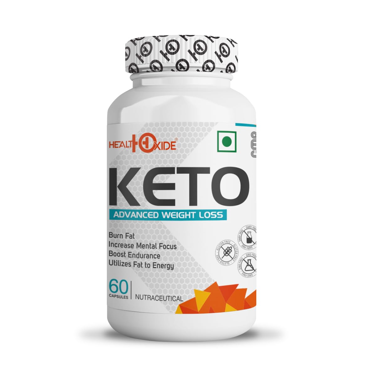 Healthoxide Keto Advanced Weight Loss Supplement/Capsules - Weight Managment Capsule - (60 capsules)