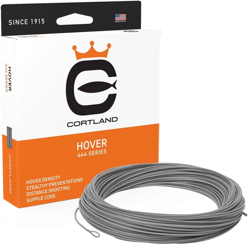 Cortland 444 Hover Fly Line, Moon Grey