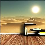 Fototapete Wandbild Seidentapete Wohnzimmer-Wüsten-Sonnenuntergang-Zusammenfassungs-Landschaftsbüro-Innenministerium-Schlafzimmer-Wandtapete 3D Wandbild