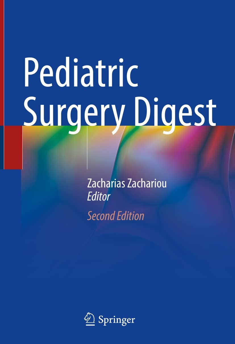 Pediatric Surgery Digest livre pour reviser l internat medical