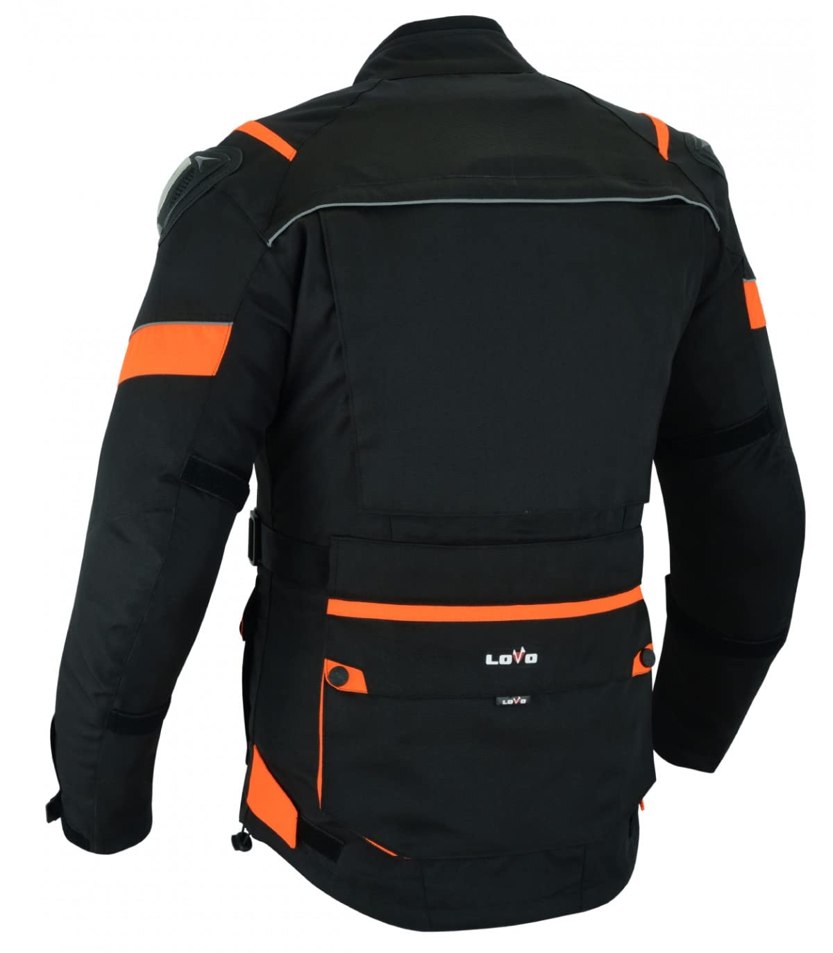 LOVO - Chaqueta Moto Tricapa 4 Estaciones Mujer - Chaqueta Moto Mujer Verano e Invierno con Protecciones - Cazadora Moto de Alta Resistencia con Longitud 3/4 - Perfecta para Viajes, Ciudad y Aventuras