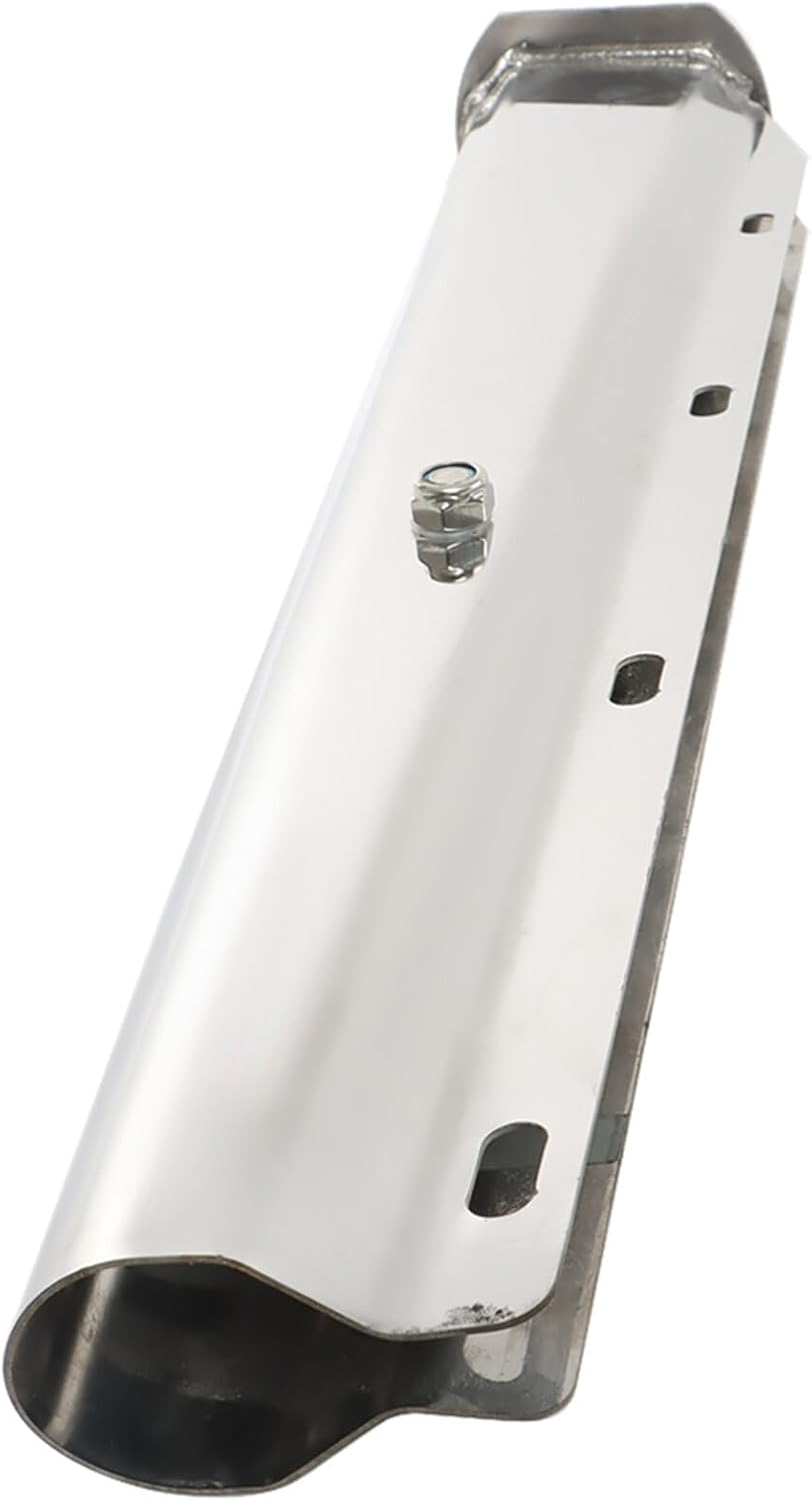 waltyotur 1 Pair 30 1 1/8 Bolt Space Stainless Steel Tapered Straight Mud Flap Hanger Replacement for Semi Truck