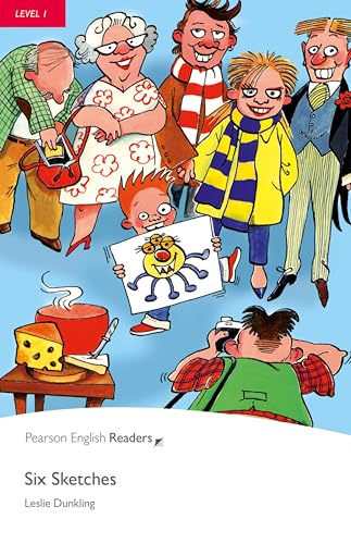 9781405878203 Penguin Readers 1: Six Sketches Book & CD Pack [Lingua inglese]