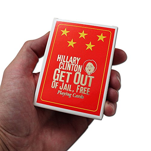 Baraja de Cartas Hillary Clinton para Poker miniatura 5