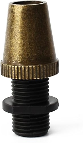 20 unidades de cable de metal retro, conector de iluminación colgante, cable roscado de aluminio para iluminación hecha a mano, lámparas, colgantes