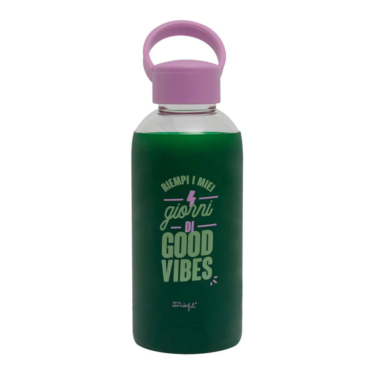 Mr.Wonderful - Bottle - Fill My Days with Good Vibes 20.3 x 7 x 7