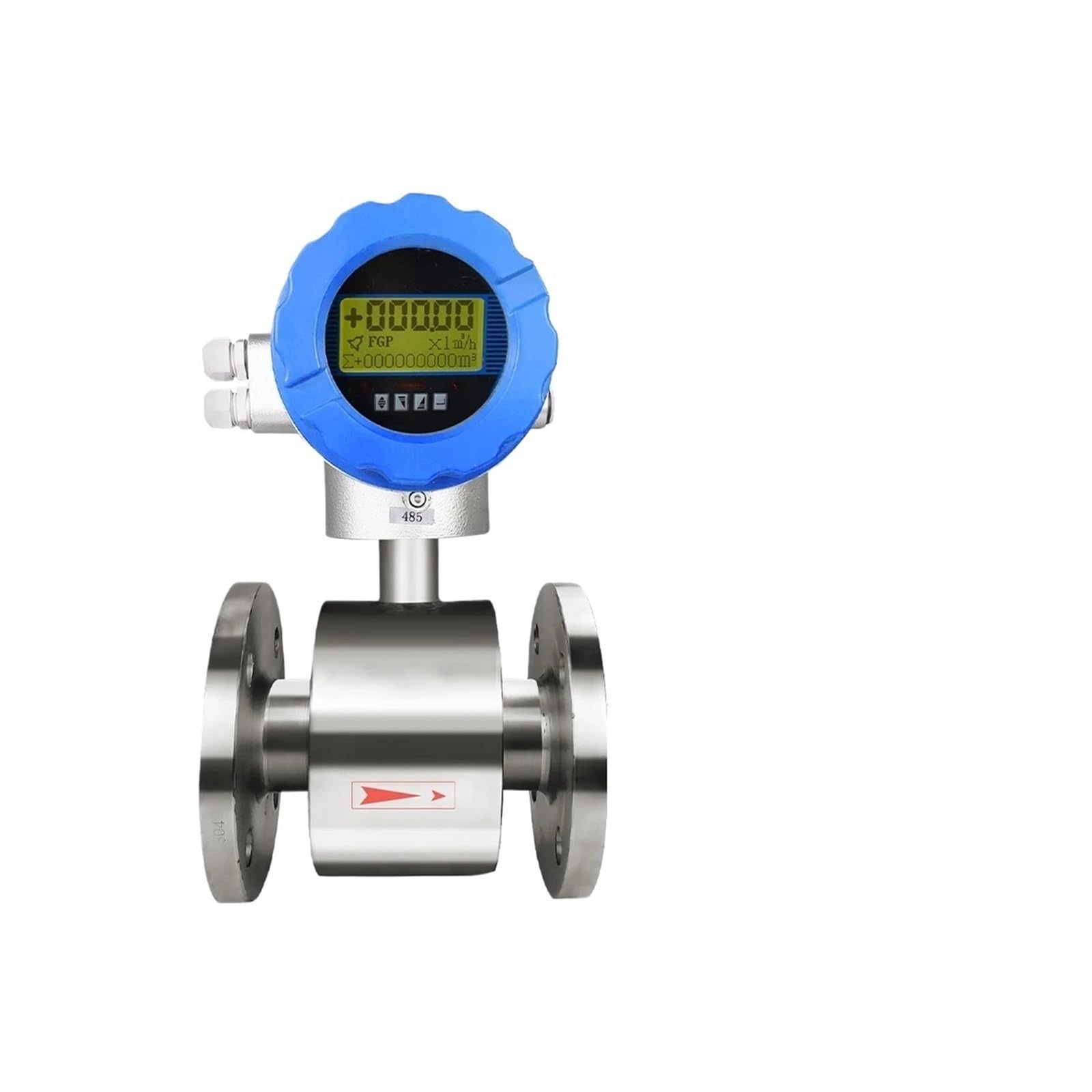 KSZHZYMGX Magnetic Flow Meter Water Flowmeter Electromagnetic 4-20mA RS485 Output(DN50)