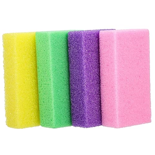 Healeved Ergonomic Handle Foot Pumice Stone Foot Buffer Remover Foot Razor for Removal Stone for Feet Dry Feet Skin Remover Compact Lightweight