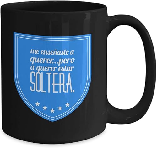 Miniatura 4 de Taza de Café Soltera Vaso, taza de café divertidas, tazas personalizadas, taza de café inspiradoras, taza con mensajes positivos.