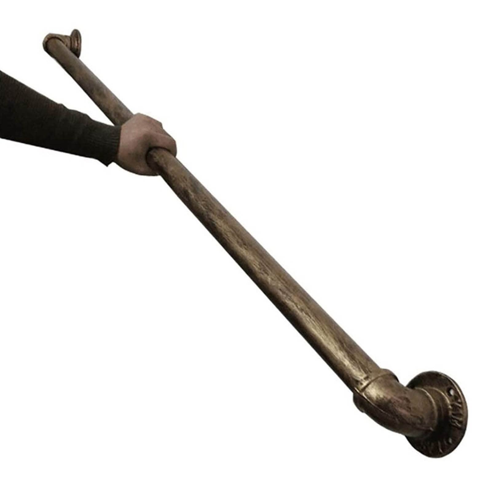 Cnfddm Onecolor Handrail For Stairs Vintage Brass Grab Bar Railing Non-Slip Stairs Handrails For Indoors Outdoors Steps Wall Handrails Railings, Stairs Banister Handrail (Size : 6.6Ft/200Cm)