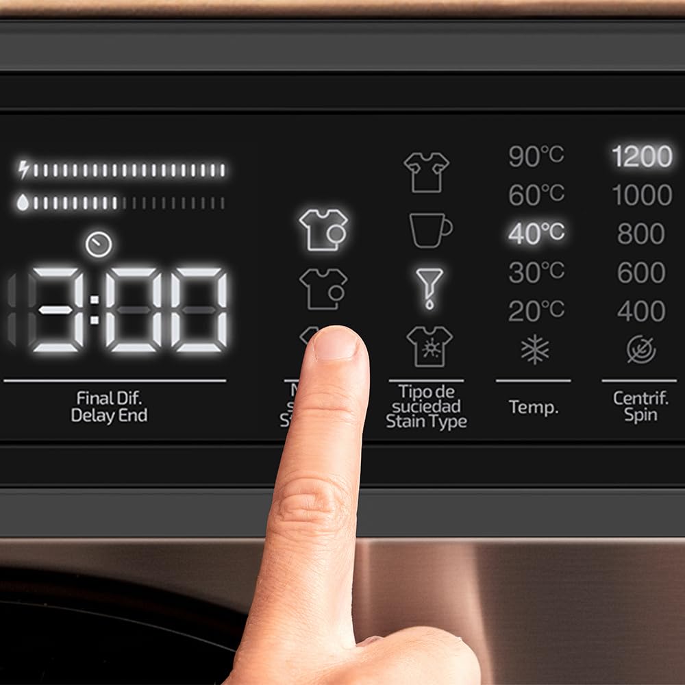 Cecotec Lavadora Integrable Carga Frontal Bolero Dresscode Serie 50 Inverter A