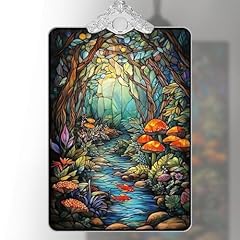 Forest Stream With Mushrooms