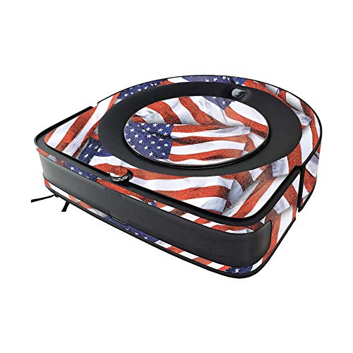 Image of MightySkins Glossy Glitter Skin Compatible with iRobot Roomba s9 Vacuum - Patriot |, Durable High-Gloss Glitter Finish | Easy to Apply and Change Styles | Made in The USA
