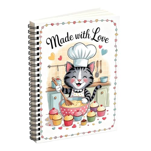 Journal de repas vierge pour organiser vos recettes de cuisine de maison