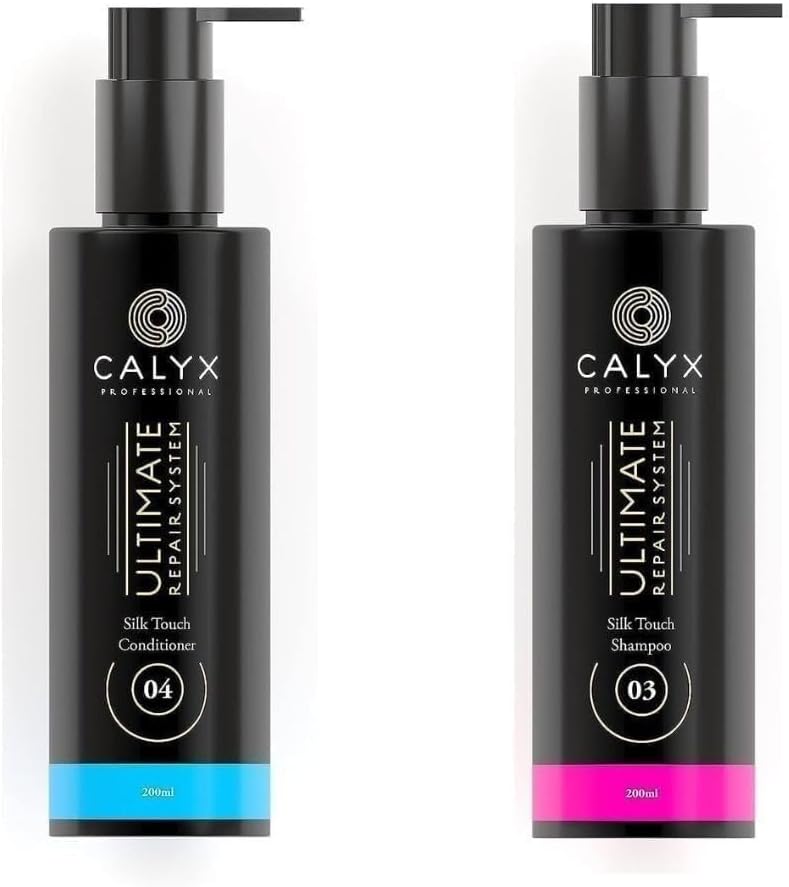 Shampoo & Conditioner Combo - (200ml) Ultimate Hair Repair System Silk Touch - Reduces Hair Fall, Makes Hair Healthy