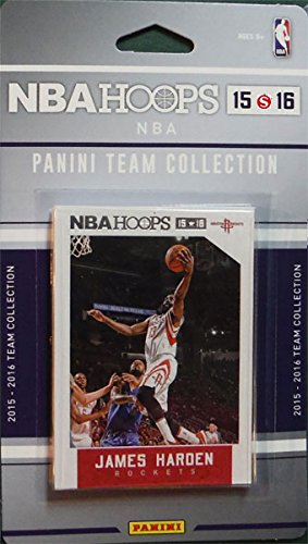 Houston Rockets Factory Sealed Team SetHouston Rockets 2015 2016 Hoops Factory Sealed Team Set with James Harden and Dwight Howard Plus