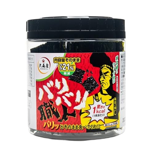 Amazon.co.jp: 大森屋 バリバリ職人 4種 アソート 旨口しょうゆ 男梅