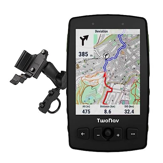 TwoNav Aventura 2 Plus Motor, navigatore GPS da strada e fuoristrada con schermo da 3,7 pollici per moto, auto, 4x4, quad con carte incluse. Colore Verde