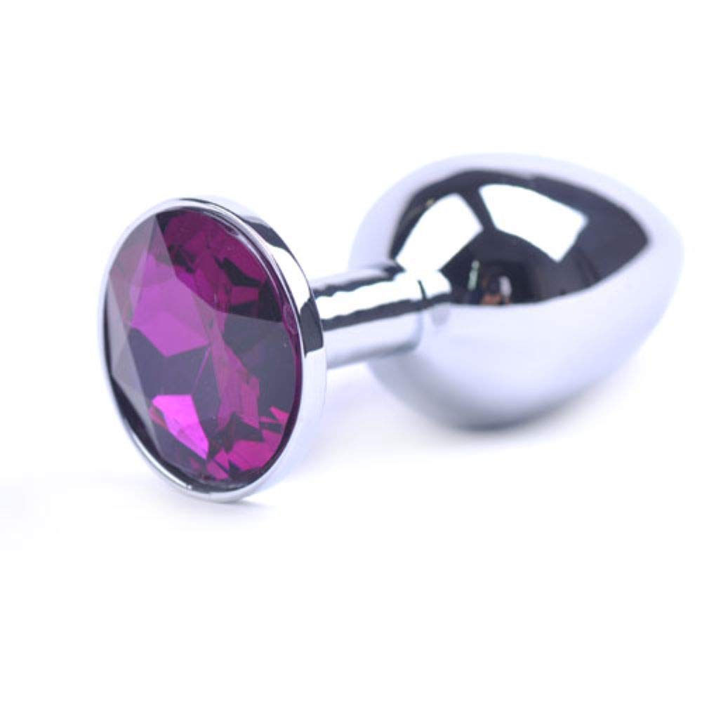 BeHorny Butt Plug Jewelled Stone Anal Butt Plug, 7 x 2.5 cm