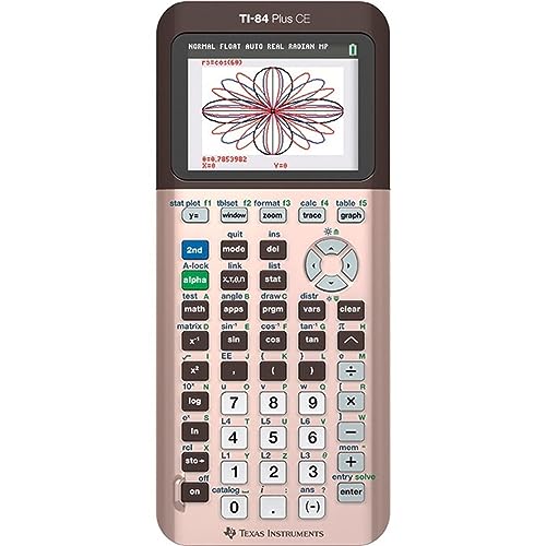 Texas Instruments 84PLCE/TBL/1L1/AL Ti-84 Plus Ce Color Graphing Calculator thumb #3